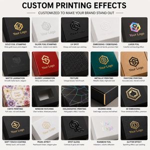 Boîte de rangement rigide en carton sans perforation pour cartouches, personnalisable avec logo imprimé, pour emballage de cartouches de cartouche de vapeur, vente en gros FX - Product Image 6