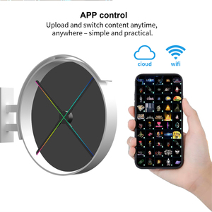 Pantalla para Poste de Luz Inteligente para Ciudades Inteligentes, para Alertas de Tráfico, Ventilador Holográfico Impermeable -30 ° De la C a la 80 ° Uso en Exteriores - Product Image 5