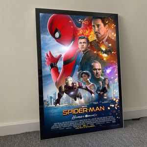 Cadre d'<span class=keywords><strong>affiche</strong></span> LED mural de cinéma 27x40 2026, cadre en aluminium mince éclairé, boîtes lumineuses publicitaires - Product Image 2