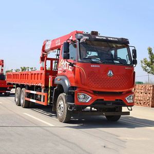 Grúa Sinotruk Ho Wo 6x4 de 12T de Bajo Costo con Brazo de 4 Secciones para Elevación de Árboles en Jardinería y Paisajismo - Product Image 2