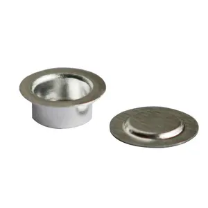 Poêle et couvercle en aluminium concave DSC pour creusets <span class=keywords><strong>NETZSCH</strong></span> NGB814672/NGB814673 DSC, creusets TGA, 100 pièces/boîte - Product Image 1