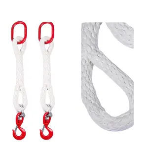 4 Ton 2 Legs Wire Rope Slings / Wire Rope Lifting Sling For Steel Production Shop