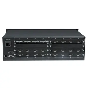 8 Input 16 Output DVI HDM I HD Matrix Plug-in Audio/Video Signal Switcher TV Wall Controller