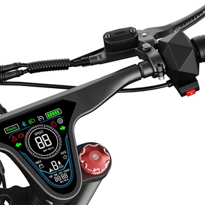 จักรยานไฮบริด Eu Warehouse รุ่น Dirt ขนาด 20 นิ้ว 60V ยาง Fat Tire สำหรับผู้ใหญ่ รุ่น R60S - Product Image 5