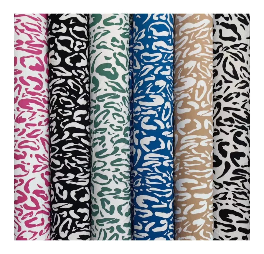 Dệt Vải Polyester 4 Cách Căng In Với Polyester Rayon Spandex Vải Y Tế Cho Ăn Mặc
