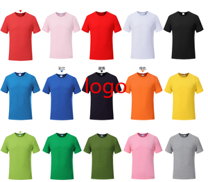 Custom Logo Sublimated 100% Polyester Cropped Business T-Shirt 180 Grams Weight Casual for Advertising Promotions Work Shirts