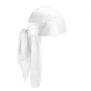En gros : Durag en polyester soyeux, Bonnets de chimiothérapie, Bonnets foulard, Chapeaux de pirate, Turbans pour femmes musulmanes, Couleur unie, Livraison rapide, Mode - Product Image 6