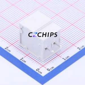 KF239-5.08-2P Spring Terminal Block Through hole Component (THT),P=5.08mm Connector 1x2P 5.08mm White 2P - Product Image 2