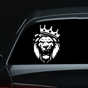 Auto Accessories Decoration Printing Custom Funny Personality DIY <strong>Decal</strong> Reflective Radium Vinyl <strong>Stickers</strong> 3D <strong>Lion</strong> Car <strong>Stickers</strong> - Product Image 1