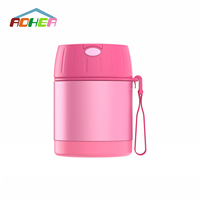 AOHEA 400ml Garder au chaud Double couche en acier inoxydable 304 Pot à soupe Isolation thermique Conteneur alimentaire 304 Pot à soupe