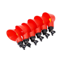 Bebedero Automático para Aves de Corral Chuangduo con Válvula de Resorte para Pollos, Palomas, Codornices y Patos - Nuevo de Plástico con 1 Año de Garantía