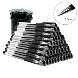 Bolígrafo de <span class=keywords><strong>tinta</strong></span> de gel de oficina de plástico personalizado al por mayor bolígrafo de gel <span class=keywords><strong>borrable</strong></span> de 0,5mm suministros de papelería para estudiantes bolígrafo - Product Image 1