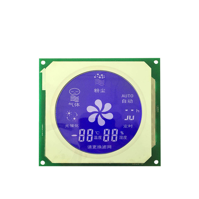 Custom Monochrome 7 Inch TFT HTN/TN LCD Transmissive Display Screen with White Backlight Operating Temp -30~80C