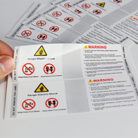 Autocollants d'étiquette en vinyle de feuille d'argent d'authenticité augmentant l'impression de numéro de série pour les autocollants d'étiquette industrielle pour l'étiquette d'emballage