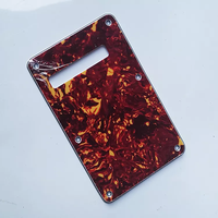 4Ply Vintage Tortoise Shell Tremolo Plate Tremolo Spring Cavity Cover backplate ST Electric Guitar Back Plate