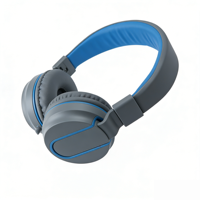 Casque filaire supra-auriculaire JHP006 avec prise jack 3,5 mm, cordon de 1,2 m, sans réduction de bruit, pour ordinateur/usage de bureau