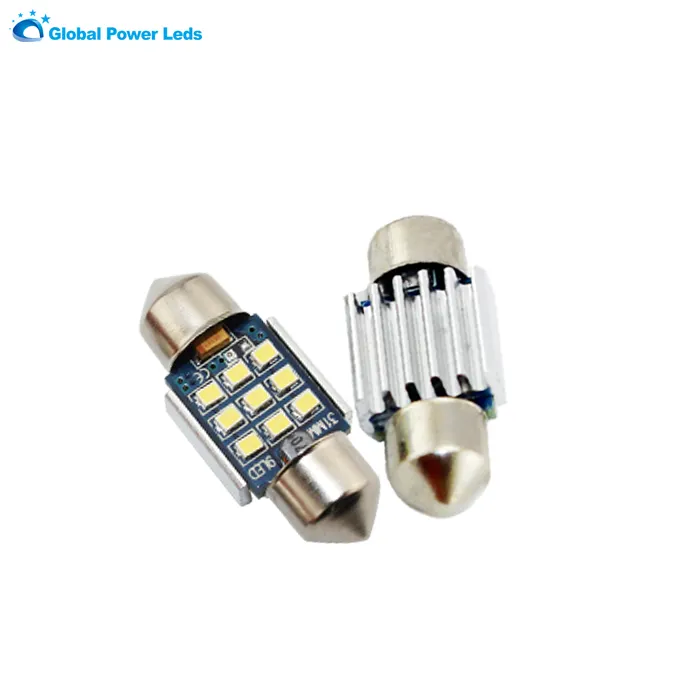 רכב לויה 2016SMD 31mm canbus led רישיון צלחת 30mm אין שגיאה על OBD led נורות 29mm LED אור אוטומטי נורות