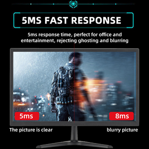 Oem bán buôn 18.5 inch 19 inch 20 inch 21.5 inch LCD PC đen LCD máy tính để bàn Màn hình máy tính cho kinh doanh chơi game - Product Image 5