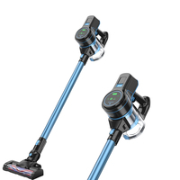 Aspirateur à main sans fil professionnel de bâton puissant de tube d'extension de grand écran tactile