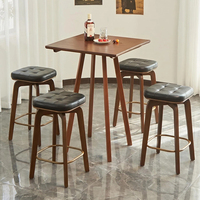 Chaise de bar nordique haute en velours, dossier luxueux, tabouret de cuisine moderne en cuir, chaises de bar pour table de bar