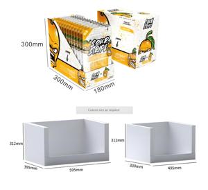 Caja <span class=keywords><strong>de</strong></span> exhibición <span class=keywords><strong>de</strong></span> ropa informal deportiva RT-Mart, carpeta PDQ <span class=keywords><strong>de</strong></span> cartón duradero para promoción con pantalones, calcetines, cartón <span class=keywords><strong>de</strong></span> huevos - Product Image 3