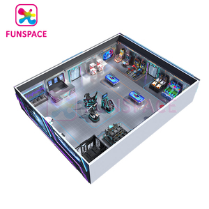 Funspace VR Park VR <span class=keywords><strong>Simulator</strong></span> công viên giải trí thiết bị thực tế ảo đồng tiền hoạt động Arcade Máy chơi game nhà sản xuất - Product Image 2