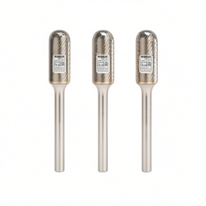 Cortador Rotatorio de Cabeza Esférica Ttake Ab8200, 6.3 mm Z6, Corte de 45 mm de Longitud, para Trabajos de Precisión en Metalurgia - Product Image 2