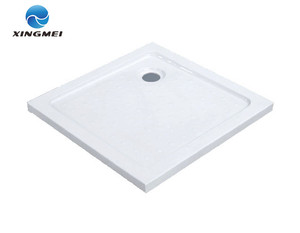 Modernas Bandejas <span class=keywords><strong>de</strong></span> <span class=keywords><strong>Ducha</strong></span> Rectangulares Blancas Antideslizantes <span class=keywords><strong>de</strong></span> Acrílico para Baños <span class=keywords><strong>de</strong></span> Hoteles Xingmei XM-T212 - Product Image 4