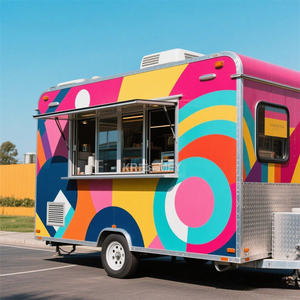 Camiones Móviles 2025, Carrito de Venta de Granizados, Camión de Helados, Café, Pizza, Remolque de Comida - Product Image 3