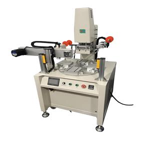 เครื่องปั๊มร้อนแบบกึ่งอัตโนมัติชนิดจานหมุนแบบลมสำหรับแผ่นรองรองเท้า - Product Image 1