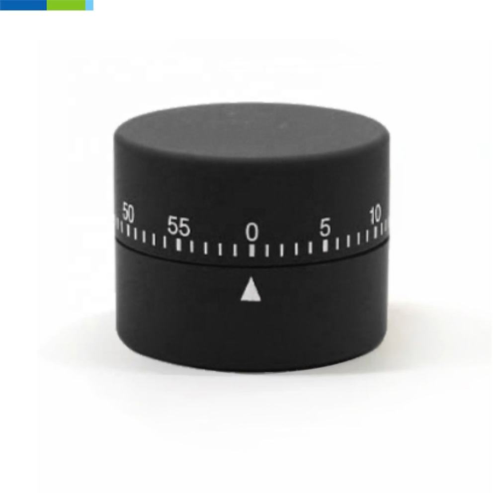 Cycinder Mechanics Timer 60min Standard Countdown Eco-Friendly Plastic Kitchen Tool Novelty Classic Industrial Modern Design