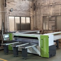 Scie à panneaux CNC automatique CHRYSO pour la découpe du bois, machine de travail du bois pour meubles, scie à poutre alternative automatique