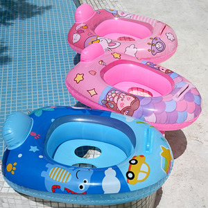 TANYOZHE Anillo de natación inflable de 60x45 cm con diseño de dibujos animados para niños, flotador para piscina - Product Image 2