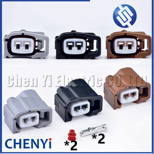 2 Pin otomotiv su geçirmez konnektör vuruntu sensörü yakıt enjektörü fiş 6189-0611 90980-11875 Toyota Camry Prado Corolla Mazda için - Product Image 1