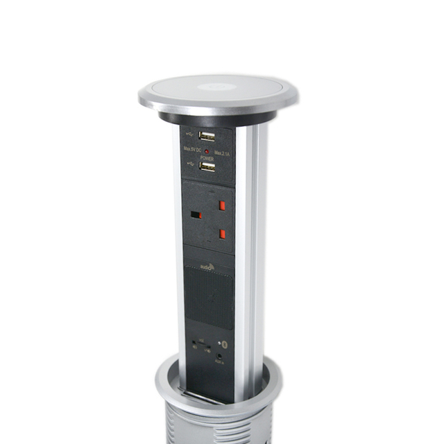 New Product Motorized Pop up Socket for Kitchen Andfurniture/intelligent Motorized Pop up Socket