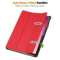 Étui de protection pour tablette à trois volets personnalisé pour Android Lenovo Tab Pad 12 2023 12,7 pouces, étui ultra fin pour tablette