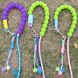 Cuerda de poliéster colorida hecha en fábrica Henshine, mango suave, tamaño personalizado, correa para perro para caminar en el exterior - Product Image 1