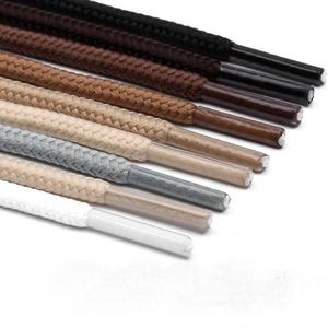 Lacets en sangle de polyester imprimée haute ténacité de 4 mm de diamètre pour bottes Martin, chaussures en cuir et baskets décontractées – Vente en gros - Product Image 3