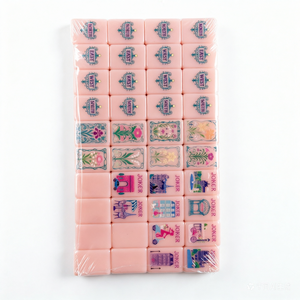 ไพ่มาจองอะคริลิคหรูห<span class=keywords><strong>รา</strong></span> รุ่นแมรี่ เบนสัน 160 ชิ้น 4 ชั้น <span class=keywords><strong>ส</strong></span>ีชมพูอ่อน <span class=keywords><strong>ส</strong></span>ีชมพูเชอร์รี่ <span class=keywords><strong>ส</strong></span>ีชมพูอ่อนอ่อน <span class=keywords><strong>ส</strong></span>ีชมพูพีช - Product Image 4