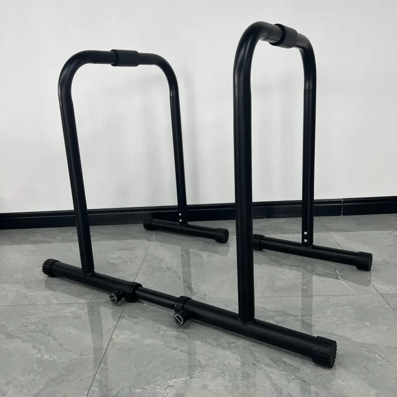 Fitness Split Parallel Bars Dip Stand Single Parallels Bars Height Adjustable Pull Up Parallel Bar