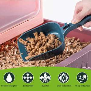 Approvisionnement d'usine pas cher prix <span class=keywords><strong>sapin</strong></span> pin/hêtre granulés <span class=keywords><strong>de</strong></span> <span class=keywords><strong>bois</strong></span> litière pour chat en <span class=keywords><strong>bois</strong></span> sable pas facile à disperser toilette jetable litière pour chat - Product Image 3