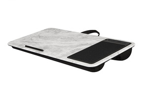 Bureau pour <span class=keywords><strong>ordinateur</strong></span> <span class=keywords><strong>portable</strong></span> extensible durable avec coussin et <span class=keywords><strong>repose</strong></span>-poignet pour <span class=keywords><strong>lit</strong></span> et canapé <span class=keywords><strong>portable</strong></span> - Product Image 3