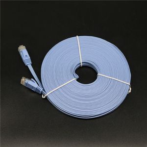 Best Price Flat <strong>Cat6</strong> RJ45 UTP Patch Cord 1m And 5m Insulated Ethernet Network <strong>Cable</strong> PVC Jacket - Product Image 5