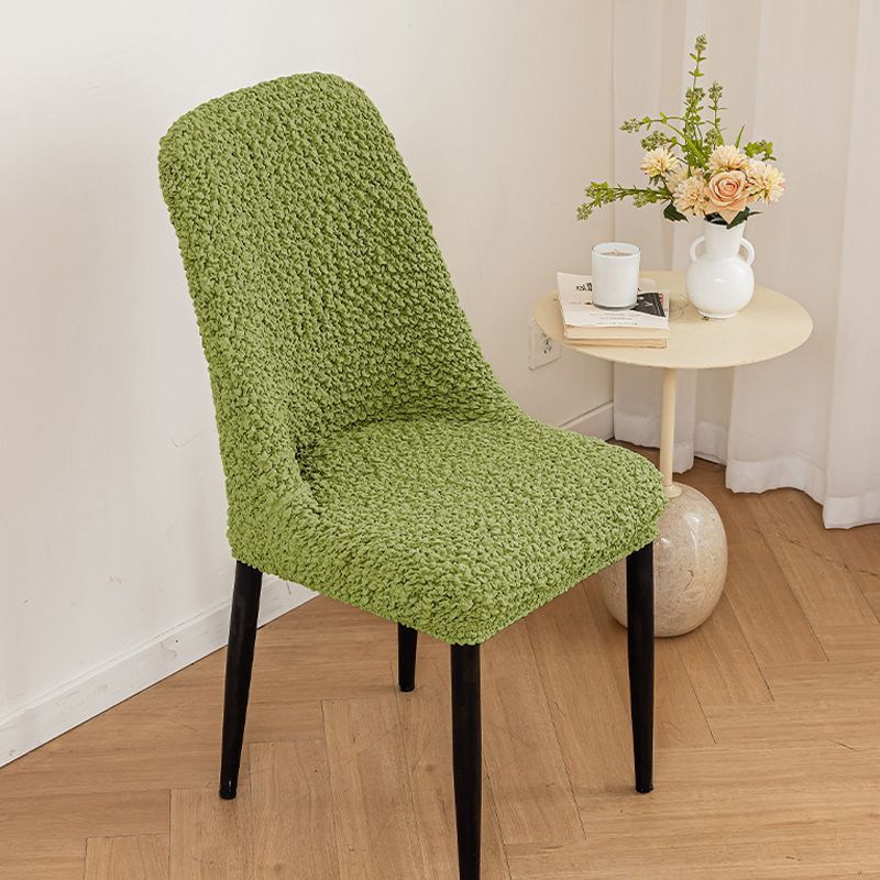 Crinkled fabric | Matcha green | High-elastic cloud yarn