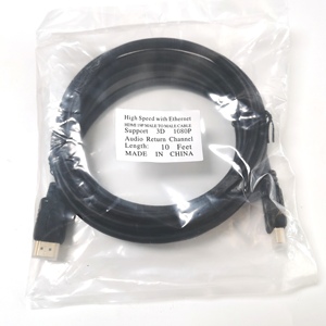 Câble vidéo HD mâle HD19PIN pour moniteur d'ordinateur Caméra HDTV 5.5mm de diamètre extérieur Veste PVC Ligne de données HD Compatible <span class=keywords><strong>iPhone</strong></span> - Product Image 3