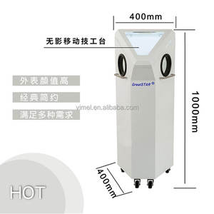 المحمول الأسنان معدات مختبر جميع في واحد الأسنان الرملي ماكينة الطحن مجمع الغبار ظلال منع انسداد آلة - Product Image 3