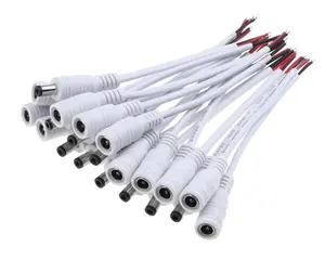 5.5*2.1 5.5*1.5 male female pairs of connectors cable for LED strip light connecting cables & cable assemblies