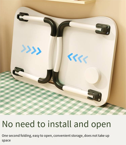 Portable <strong>Space</strong> Saving Foldable Laptop <strong>Small</strong> <strong>Table</strong> Suitable for Family Bedrooms and Dormitories - Product Image 4