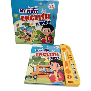 Juguete educativo Montessori para niños, libro de sonido de bebé con escritura del alfabeto inglés y libros de imágenes musicales para aprender - Product Image 1