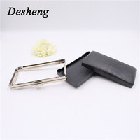 Grosir aksesoris tas tangan kustom dompet logam bingkai kotak Clutch bingkai